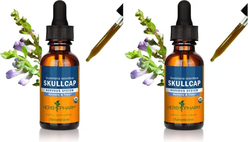 Vista 12 de Herb Pharm Skullcap - Extracto de hierbas líquido: hierba tradicional relajante Skullcap Apoyo tradicional para la mente tranquila Sin OMG, sin