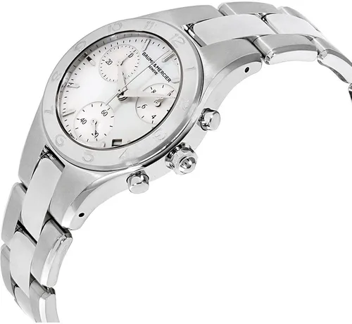 Vista 2 de Baume & Mercier MOA10012 "Linea" - Reloj de acero inoxidable para mujer