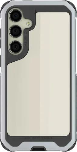 Vista 41 de Ghostek Atomic - Funda delgada para Galaxy Z Flip 4, parte trasera de aramida con parachoques de aluminio rojo, funda protectora de doble capa a