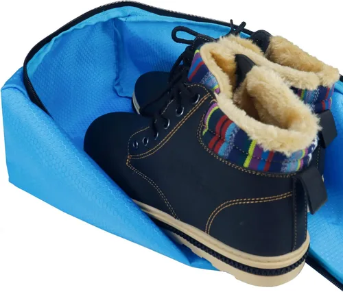 Vista 5 de Gloppie Bolsas de zapatos para zapatos de viaje, bolsa de almacenamiento portátil para zapatos, organizador de zapatos, cubos de embalaje