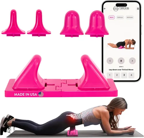 Vista 14 de Thrival - Herramienta de liberación muscular completamente ajustable para psoas, flexor de cadera, espalda, glúteo, iliaco y cuello para liberación