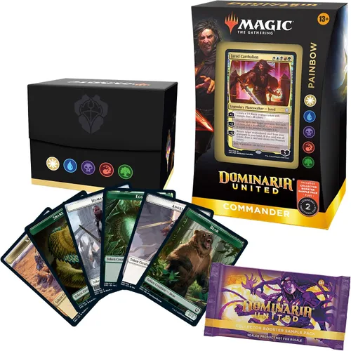 Vista 2 de Magic: The Gathering Dominaria United Commander Deck – Painbow + Collector Booster Sample Pack