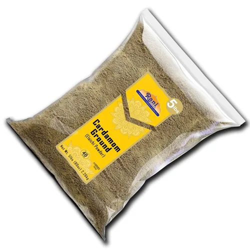 Vista 9 de Rani Cardamomo (Elachi) Molido, especia india en polvo, 80 onzas (5 libras) 5.0 lbs a granel ~ Todo natural Sin color añadido Apto para gluten