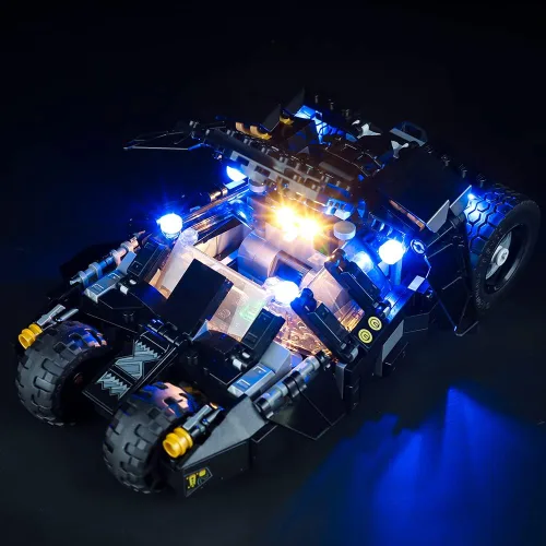 Vista 7 de Kyglaring Kit de iluminación LED compatible con Lego DC Batman Batmobile Tumbler: Scarecrow Showdown 76239 Kit de construcción - No incluye