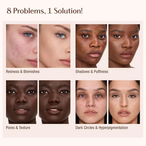 Vista 4 de Charlotte Tilbury AIRbrush Corrector de desenfoque impecable – Corrector para ojeras, manchas y más – Hidratante, cobertura completa con un acabado