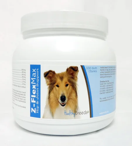 Vista 67 de Healthy Breeds Afghan Hound Z-Flex Max - Masticables suaves para cadera y articulaciones, 100