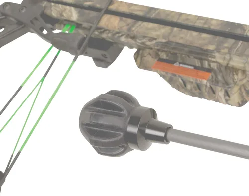 Vista 4 de Allen Company Titán Crossbow Bolt De-Cocking Head, roscas de flecha estándar AMO/ATA, silicona/acero, negro