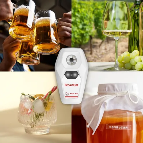 Vista 5 de SmartRef Refractómetro Digital de Anton Paar – Medidor de Brix y Mosto de Alta Precisión para Elaboración de Cerveza, Vinificación, Fermentación