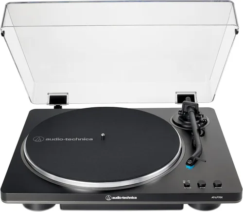 Vista 8 de Audio-Technica AT-LP70X Tocadiscos Automático (Negro/Bronce)