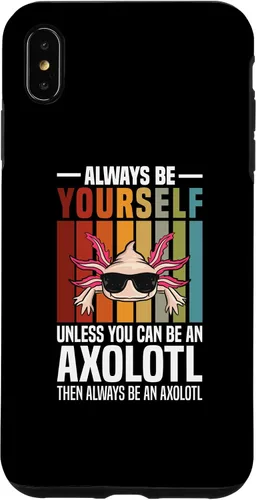 Vista 7 de Funda divertida para iPhone 15 Axolotl