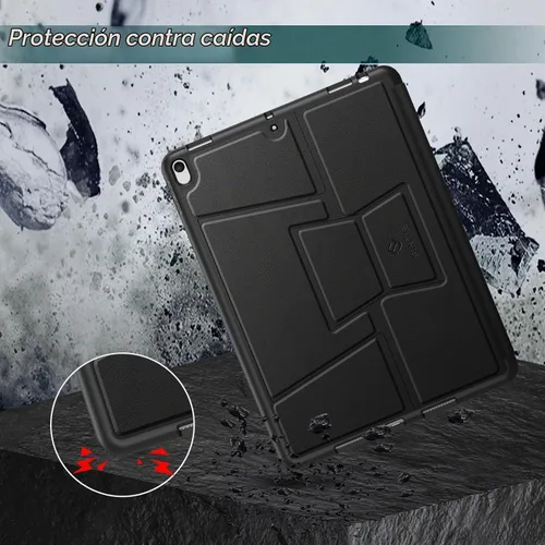 Vista 8 de Fintie Funda magnética con soporte para iPad Air 3ª generación/iPad Pro 10.5" 2017 Built-in Magnetic Kickstand, Multiple Viewing Angles, Corner
