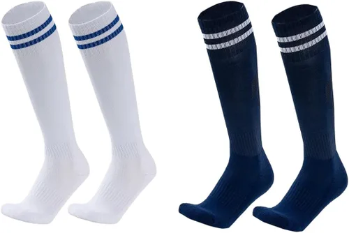 Vista 6 de Leytearoo Conjunto de calcetines de fútbol para niños, camiseta y pantalones cortos para niños y jóvenes