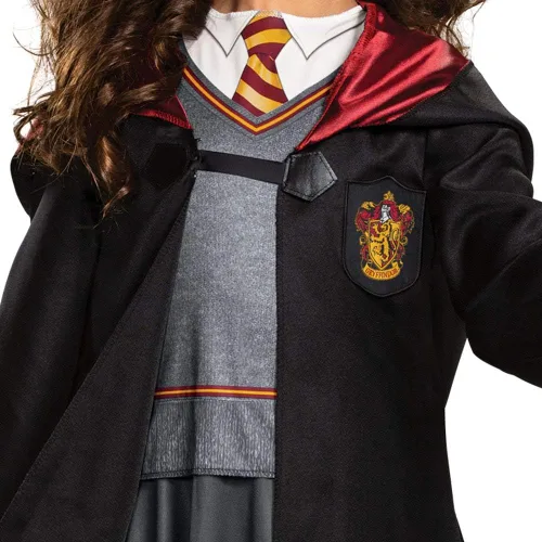 Vista 4 de Harry Potter Hermione Granger - Disfraz clásico para niña