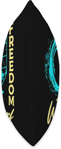 Vista 2 de Freedom Windsurf Sailboard Windsurfer Gift Freedom Sailboard Windsurfista - Almohada (16 x 16 pulgadas), multicolor