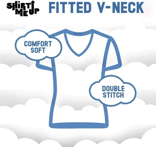 Vista 4 de Tech Free Zone - A Nice Women's Short Sleeve V-Neck T-Shirt Shirt