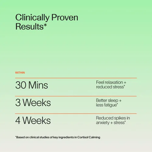 Vista 4 de Veracity Cortisol Calming - Suplemento clínicamente probado para el apoyo al estrés y al sueño - Reduce la tensión y mejora la claridad mental