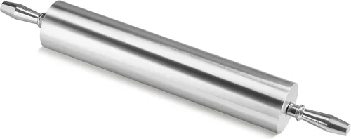 Vista 10 de New Star Foodservice 37500 Rodillo de aluminio extra resistente para restaurante, 13 pulgadas, color plateado