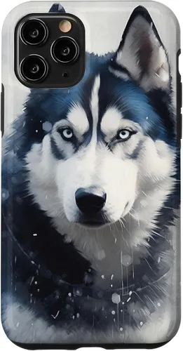 Vista 29 de Siberian Husky Funda para iPhone 17
