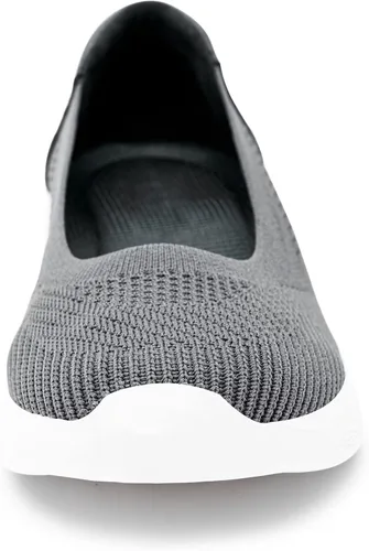 Vista 4 de TIOSEBON Women's Comfortable Loafer Flat Foam Mesh Slip-On Walking Shoes