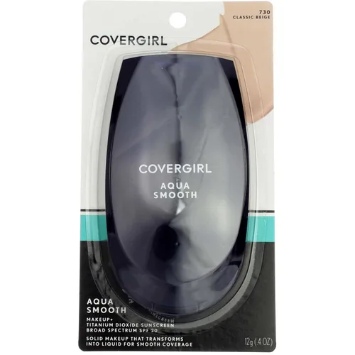Vista 11 de CoverGirl Aquasmooth - Base de maquillaje compacta SPF 20, color beige pulido 725, 0.4 onzas # 725 Buff Beige