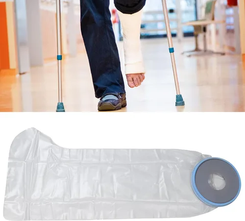 Vista 8 de Dult completo pierna C st protector W terproof ampliar cubierta para ducha B th heridas C re suministros