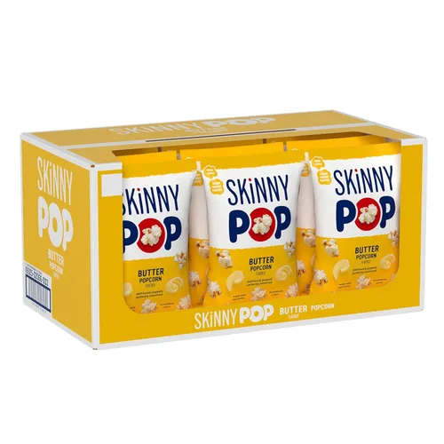 Vista 22 de SkinnyPop Palomitas de maíz, lima de aguacate, aperitivo de grano entero, aperitivo sin lácteos, bolsa de 4.4 onzas