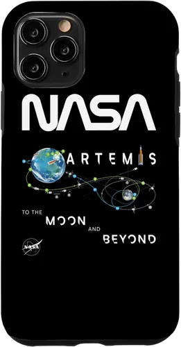 Vista 29 de NASA Artemis Mission Exploration Insignia Worm Logo Case for iPhone 17