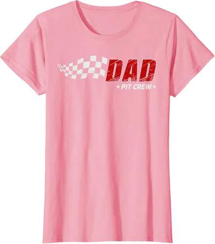 Vista 16 de Dad Pit Crew Race Car Birthday Family Matching Pit Crew Camiseta Pit Crew