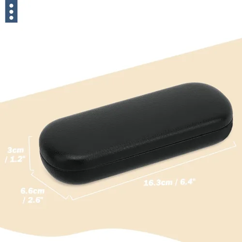 Vista 6 de MoKo Hard Glasses Case Sunglasses Case Eyeglass Case