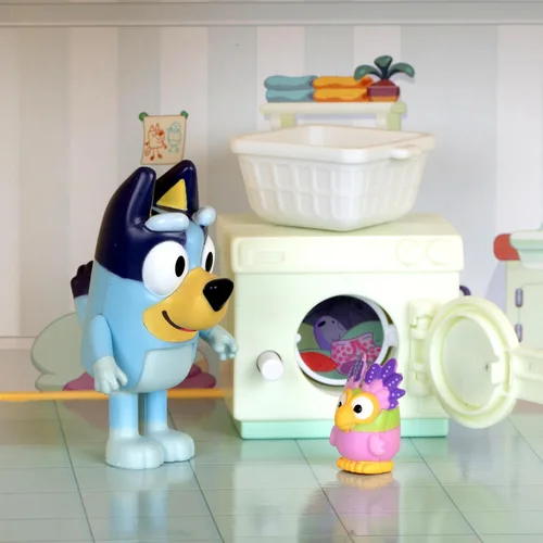 Vista 8 de Bluey Light and Surprise Heeler House, 28 pulgadas de alto, juguete