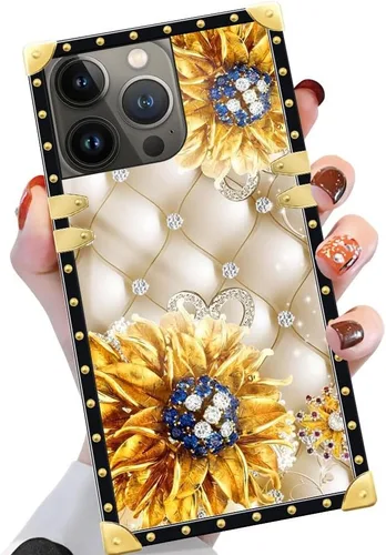 Vista 21 de Funda compatible con iPhone X/Xs, TPU suave de lujo y parte trasera de policarbonato duro para niñas y mujeres, funda protectora a prueba de golpes