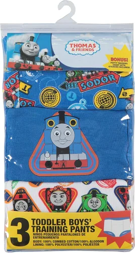 Vista 5 de Mattel Thomas The Tank Engine - Pantalones de entrenamiento para ir al baño para niños pequeños paquete múltiple