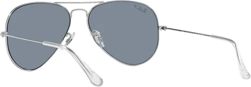 Vista 6 de Ray-Ban - Lentes de sol unisex, montura dorada, lentes verdes, 2.3 pulgadas