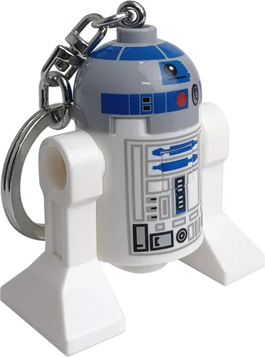 Vista 2 de Llavero linterna LEGO Star Wars, R2-D2, lámpara LED