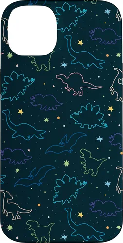 Vista 15 de Funda con diseño de dinosaurio de color lindo para iPhone 17
