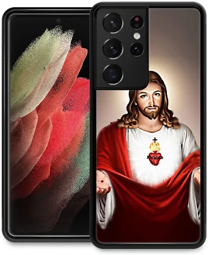 Vista 16 de Funda compatible con Samsung Galaxy S21 Ultra, funda protectora de madera con bandera estadounidense antideslizante y a prueba de golpes