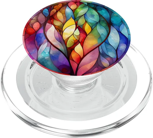 Vista 8 de Hermoso PopSockets de acuarela para vidrieras intercambiables PopGrip