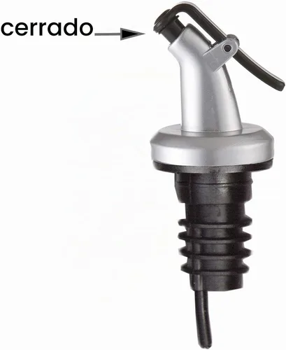 Vista 6 de CUISINOX Juego de botellas de aceite y vinagre con organizador de alambre