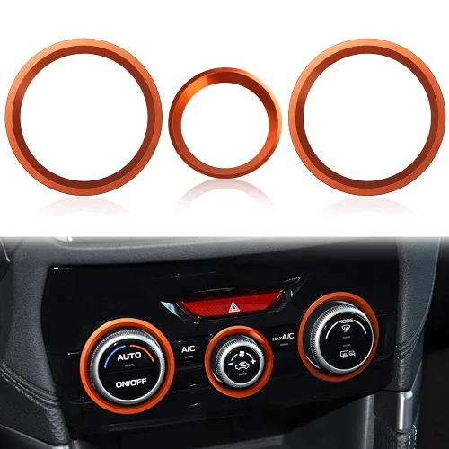 Vista 2 de Auovo Moldura interior para accesorios Subaru Forester 2019-2024 Subaru Crosstrek/Impreza 2018-2023, caja de fusibles, contenedor de monedas