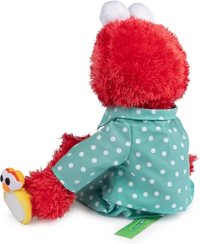Vista 9 de GUND Sesame Street - Peluche oficial de Elmo Muppet Bedtime, juguete de peluche prémium que brilla en la oscuridad para edades de 1 año en adelante
