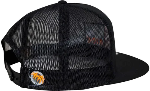 Vista 3 de N-R Combo Classic 6006 Gorra de béisbol Snapback Trucker Negro