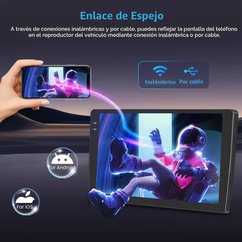 Vista 5 de Inefala 4+64G Radio para Ford Edge 2011-2015 Android 15 Stereo