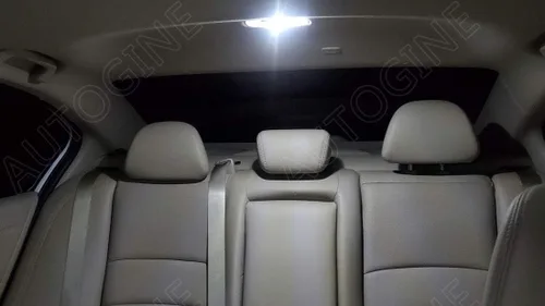 Vista 5 de AUTOGINE Kit de bombillas LED blancas superbrillantes de 6000 K para interiores Honda Accord 2003 2004 2005 2006 2007 2008 2009 2010 2011 2012 +
