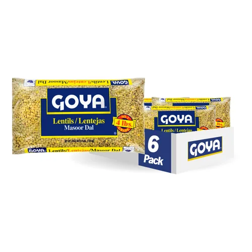 Vista 5 de Goya Lentejas de alimentos, secas, 16 onzas (paquete de 24)