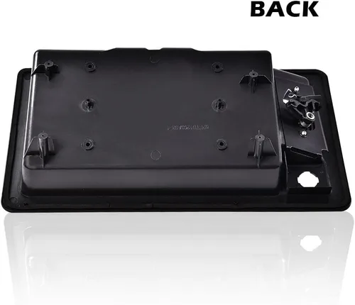 Vista 3 de CNNELL Manija de puerta de carga trasera y soporte de placa de matrícula compatible con Ford Van E150 E250 E350 1992-2007