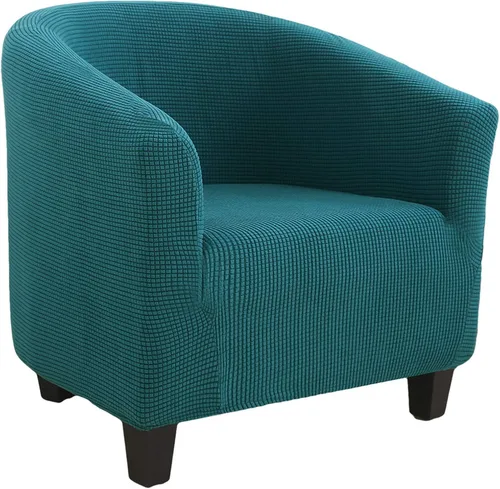 Vista 24 de SearchI Funda Elástica para Silla Club, Fundas Elásticas para Silla Barrel, Fundas Estampadas para Silla Tub, Funda de Elastano Suave para Sillón