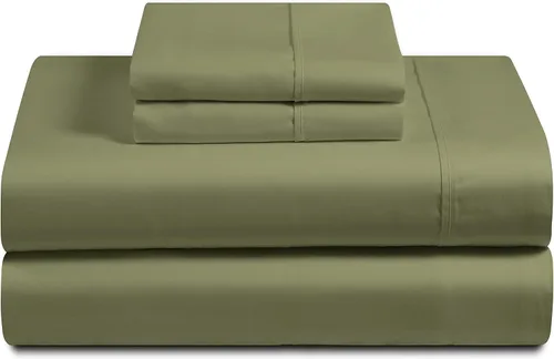 Vista 7 de Juego de 4 sábanas de tamaño Queen con parte superior flexible de cabeza dividida para cama ajustable, 800 TC-100% algodón, juego de 4 piezas