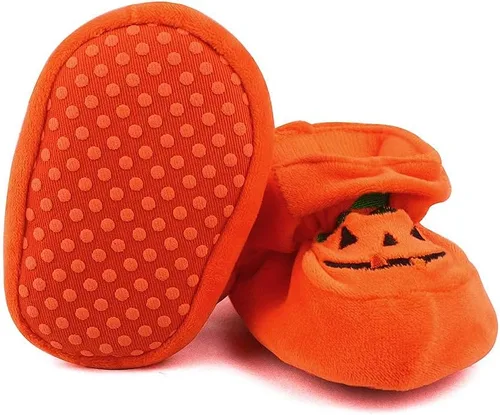 Vista 4 de ESTAMICO Botas de bebé, zapatos de cuna para niños y niñas