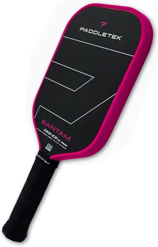 Vista 6 de Paddletek Bantam TKO-CX - Paletas de pickleball de 0.563 in con núcleo de panal de polímero - Fibra de carbono unidireccional - Peso torsional