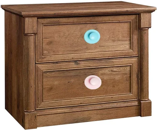Vista 2 de 10 pomos autoadhesivos para cajones de gabinete instantáneo, mini mango, ayudante de gabinete de cocina, puerta, ventana, cajón, tiradores Café
